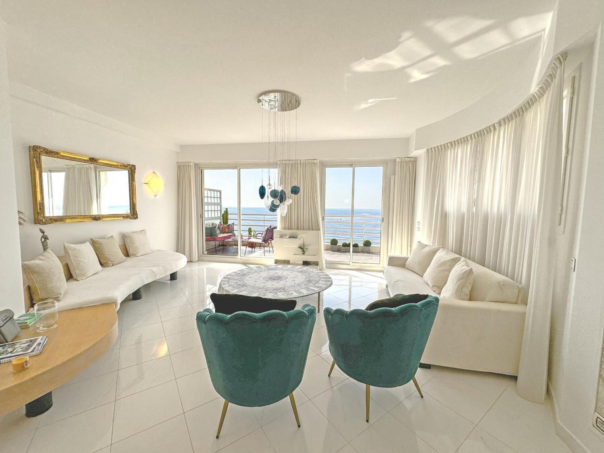 Sea Front Penthouse Cote D Azur Appartamento Nizza